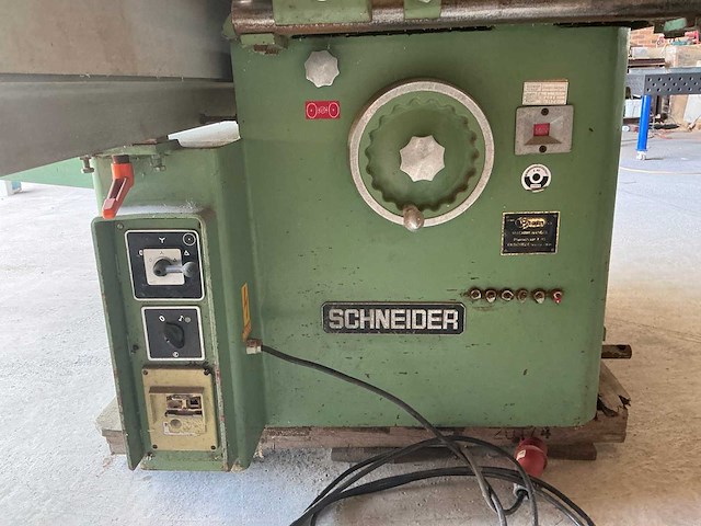 1977 schneider fk-1 formaatcirkelzaagmachine - afbeelding 3 van  17
