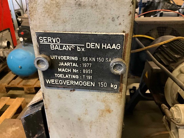 1977 servo 66 kn 150 sa weegschaal - afbeelding 5 van  5