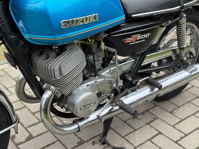 1977 suzuki gt-500cc motorfiets - afbeelding 2 van  15