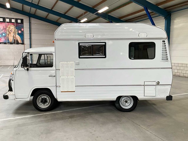 1977 volkswagen t2 jurgens autovilla snail camper | classic vw motorhome - afbeelding 28 van  33