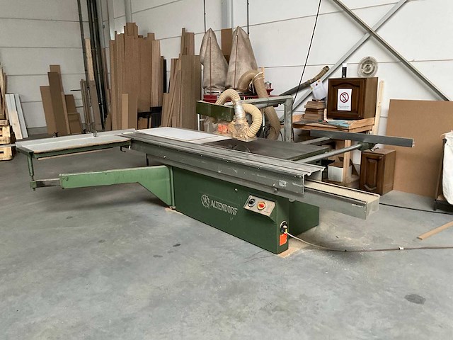 1978 altendorf f90 formaatcirkelzaagmachine - afbeelding 1 van  8