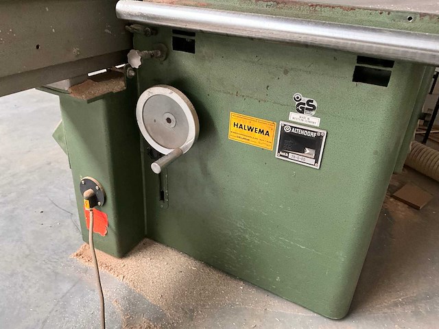 1978 altendorf f90 formaatcirkelzaagmachine - afbeelding 5 van  8