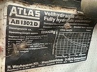 1978 atlas 1302e rupsgraafmachine - afbeelding 18 van  32