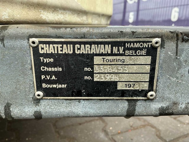1978 chateau touring 320 caravan - afbeelding 5 van  13