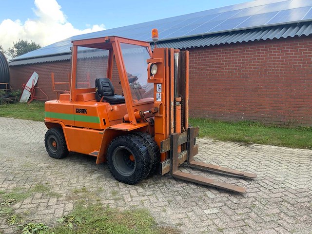 1978 clark c500y80pd vorkheftruck - afbeelding 18 van  20