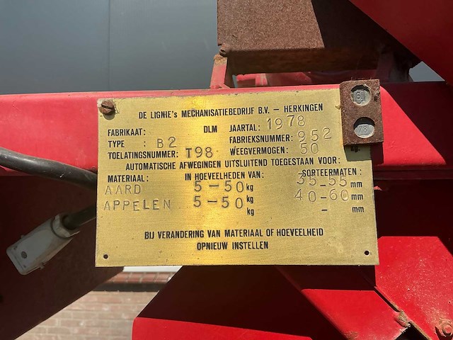 1978 de lignie afweeg apparaat - afbeelding 11 van  14