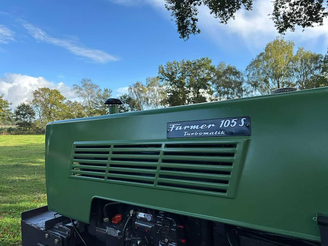 1978 fendt farmer 105 sa turbomatik oldtimer tractor - afbeelding 58 van  69