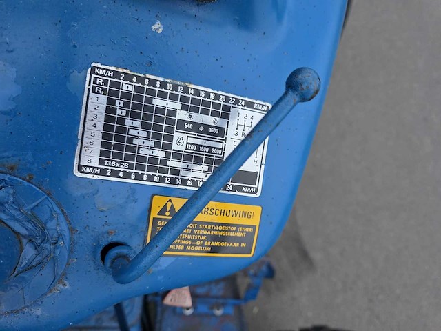 1978 ford 3600 oldtimer tractor - afbeelding 13 van  22