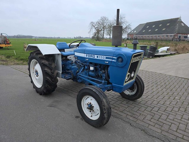 1978 ford 3600 oldtimer tractor - afbeelding 18 van  22