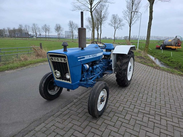 1978 ford 3600 oldtimer tractor - afbeelding 20 van  22