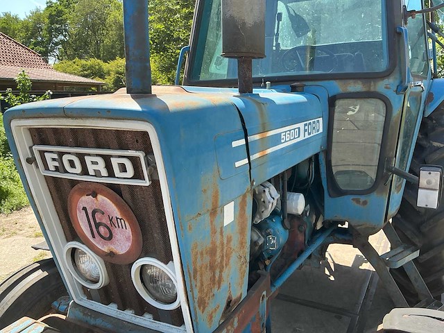1978 ford 5600 oldtimer tractor - afbeelding 3 van  24