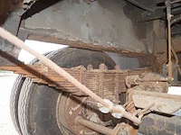 1978 groenewegen 1-assige huifoplegger – ex nl-leger – 10.500 kg draagvermogen - afbeelding 3 van  7