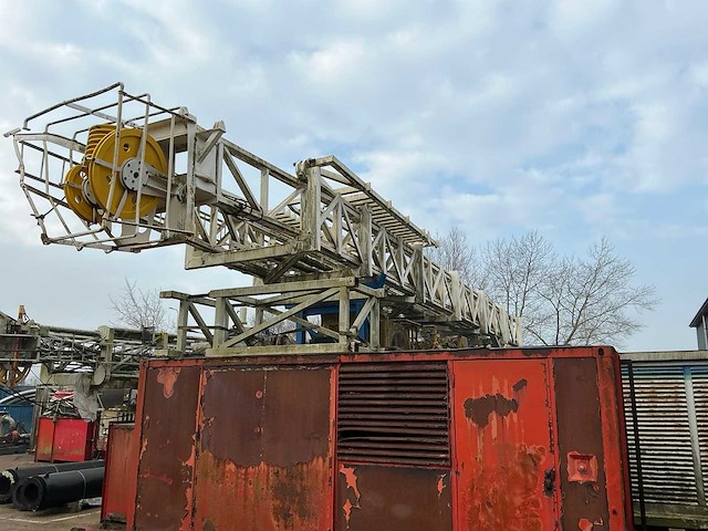 1978 ideco 725 zware trailer met boorinstallatie - afbeelding 4 van  22