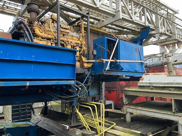 1978 ideco 725 zware trailer met boorinstallatie - afbeelding 6 van  22