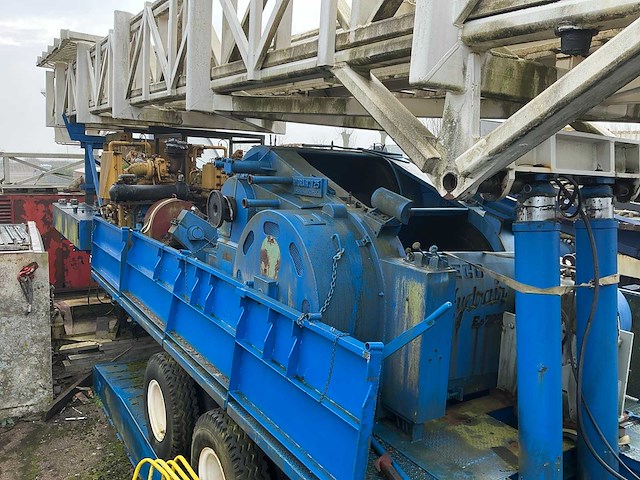 1978 ideco 725 zware trailer met boorinstallatie - afbeelding 19 van  22