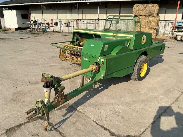 1978 john deere 342 balenpers - afbeelding 1 van  5