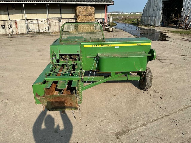 1978 john deere 342 balenpers - afbeelding 5 van  5
