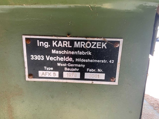 1978 kamro afk 5 vlakbank - afbeelding 2 van  6