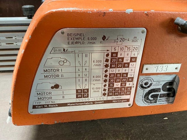 1978 kölle f50 1-assige freesmachine - afbeelding 10 van  10