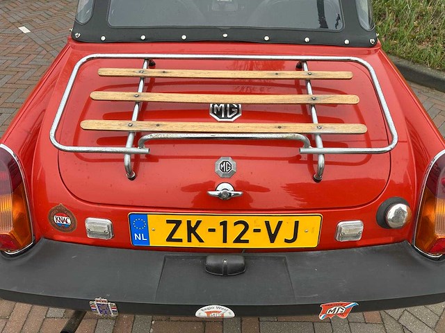 1978 mg midget type b 1.8 roadster, zk-12-vj - afbeelding 13 van  13