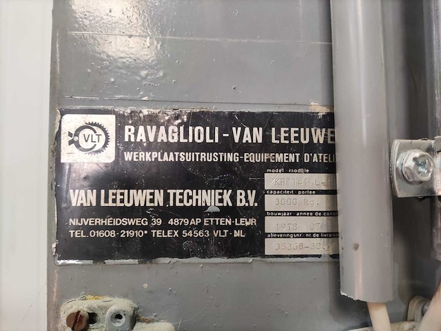 1978 ravaglioli kp 141 hefbrug met askrik - afbeelding 11 van  23