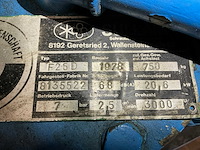 1978 sullair f25d mobiele luchtcompressor - afbeelding 5 van  16