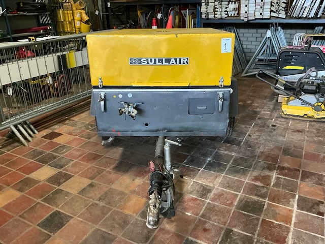 1978 sullair f25d mobiele luchtcompressor - afbeelding 6 van  16