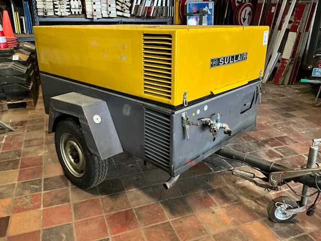 1978 sullair f25d mobiele luchtcompressor - afbeelding 7 van  16