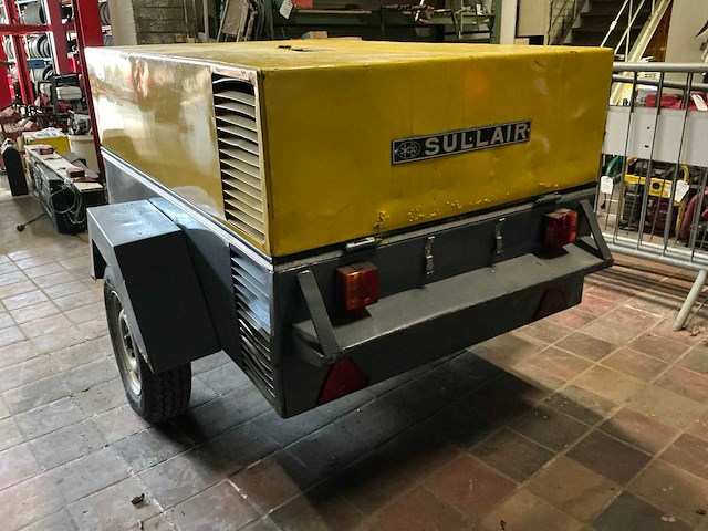 1978 sullair f25d mobiele luchtcompressor - afbeelding 8 van  16
