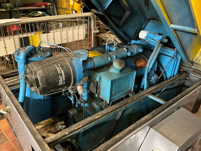 1978 sullair f25d mobiele luchtcompressor - afbeelding 10 van  16