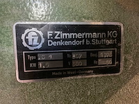 1978 zimmermann ps1 bandschuurmachine - afbeelding 5 van  5