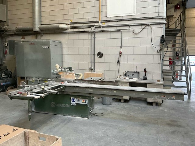 1979 altendorf f-90 zaagtafel - afbeelding 1 van  19