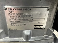 1979 atlas-copco airlet zuigercompressor met luchtketel - afbeelding 4 van  4