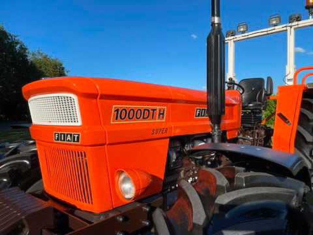 1979 fiat 1000 dth oldtimer tractor - afbeelding 8 van  39