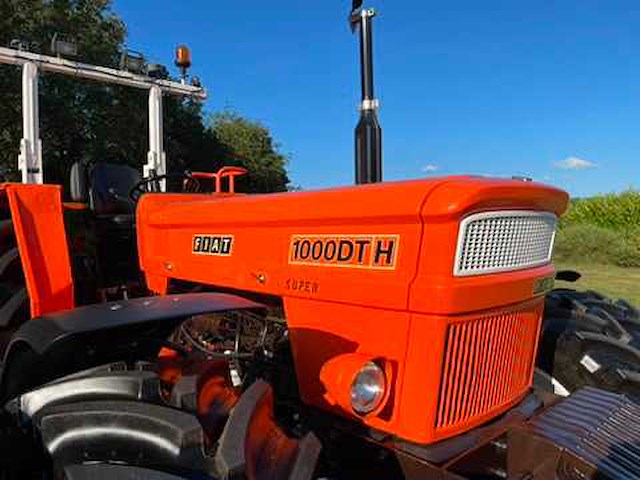 1979 fiat 1000 dth oldtimer tractor - afbeelding 9 van  39