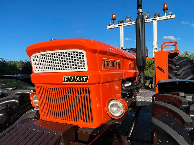 1979 fiat 1000 dth oldtimer tractor - afbeelding 17 van  39