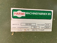 1979 harwi tafelcirkelzaagmachine met afzuigsysteem - afbeelding 4 van  11