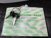 1979 honda bromfiets mb 50 brommer - afbeelding 10 van  10