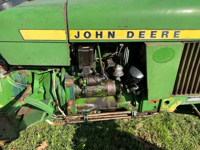 1979 john deere 1630ls oldtimer tractor - afbeelding 8 van  25