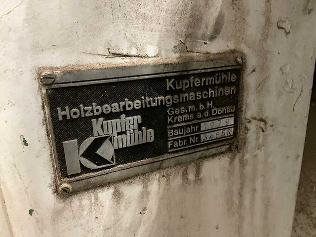 1979 kupfermühle vuin doma 860 5-assige schaafmachine - afbeelding 5 van  15