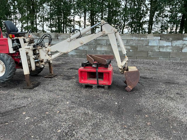 1979 manitou braud & faucheux 4rm 30g graaflaadmachine/heftruck - afbeelding 42 van  54