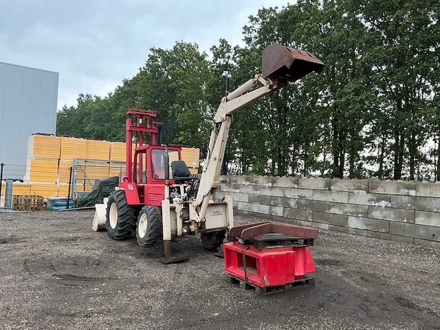 1979 manitou braud & faucheux 4rm 30g graaflaadmachine/heftruck - afbeelding 46 van  54