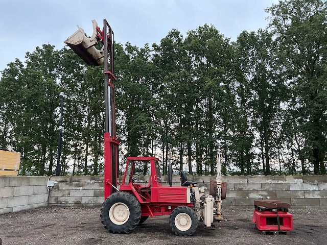 1979 manitou braud & faucheux 4rm 30g graaflaadmachine/heftruck - afbeelding 48 van  53