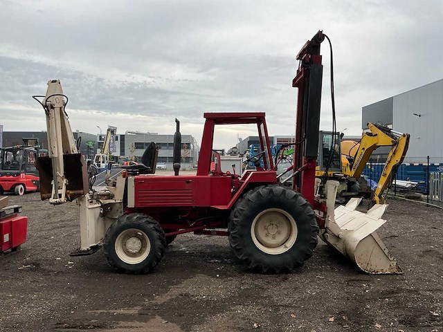 1979 manitou braud & faucheux 4rm 30g graaflaadmachine/heftruck - afbeelding 50 van  53