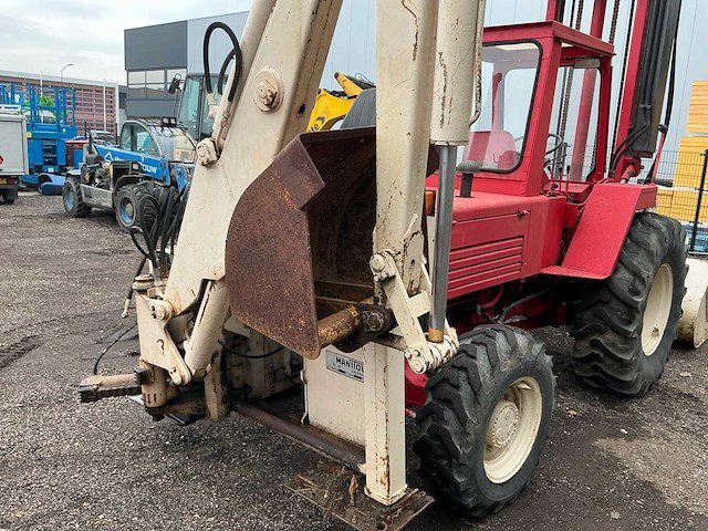 1979 manitou braud & faucheux 4rm 30g graaflaadmachine/heftruck - afbeelding 21 van  53