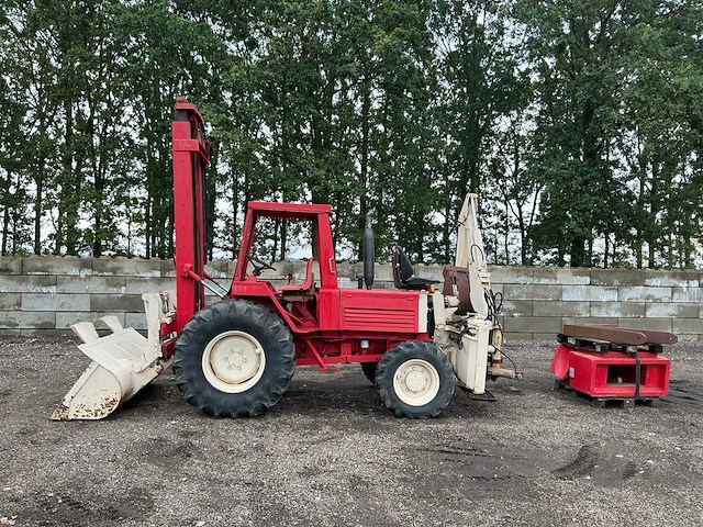 1979 manitou braud & faucheux 4rm 30g graaflaadmachine/heftruck - afbeelding 12 van  53