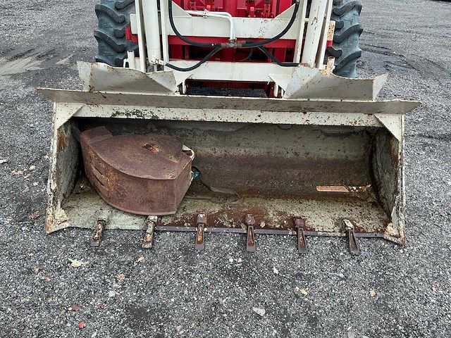 1979 manitou braud & faucheux 4rm 30g graaflaadmachine/heftruck - afbeelding 5 van  22