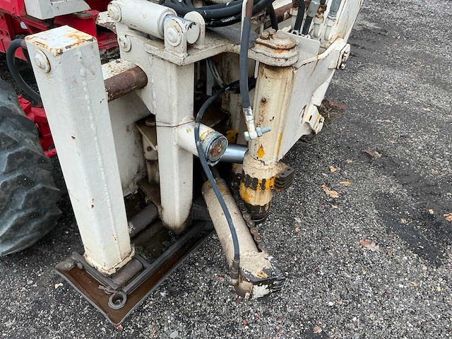 1979 manitou braud & faucheux 4rm 30g graaflaadmachine/heftruck - afbeelding 12 van  22