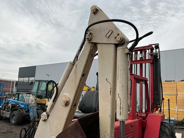 1979 manitou braud & faucheux 4rm 30g graaflaadmachine/heftruck - afbeelding 13 van  22