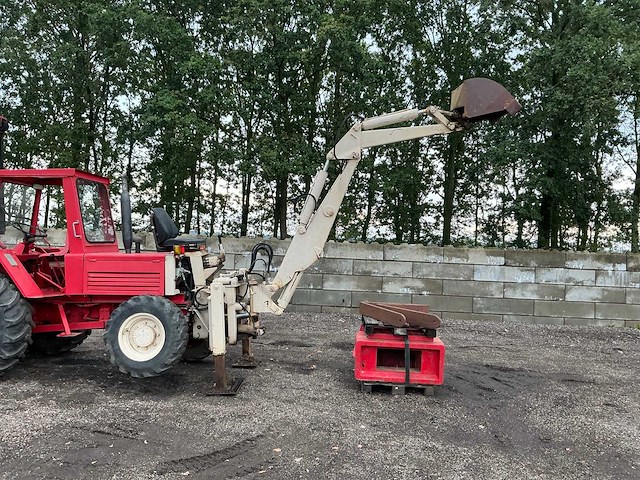 1979 manitou braud & faucheux 4rm 30g graaflaadmachine/heftruck - afbeelding 18 van  22